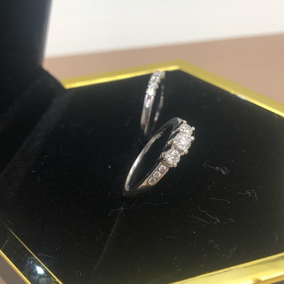 REAL DIAMOND REAL GOLD engagement set